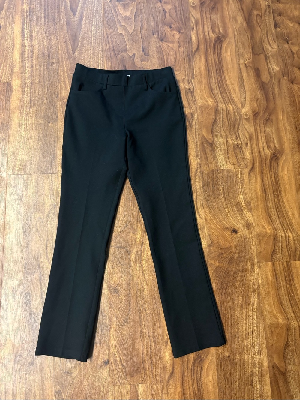 Quince Black Ultra Stretch Ponte Pull On Dress Pants Size XS Petite